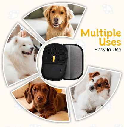 Pet Hair Remover Gloves - Easy Fur Cleaning for Dogs and Cats